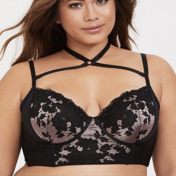 torrid Other - Torrid 3 Lotus Two Tone Lace Underwire Bra - New
